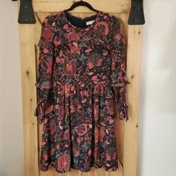 Loft Hydrangea Bouquet dress size 8 - Picture 2 of 9